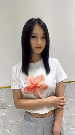 セミロング カラー 栄/透明感ツヤカラー /Kahoのヘアスタイル