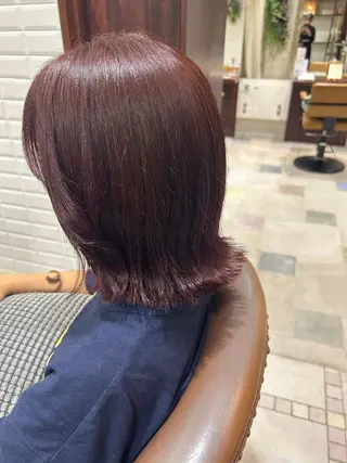 ミディアム ピンク/艶感カラー / AIRI🎀🎀のヘアスタイル