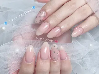ネイル 𝐲𝐮𝐦𝐢🎀 長さ出しデザイン専門のネイルデザイン