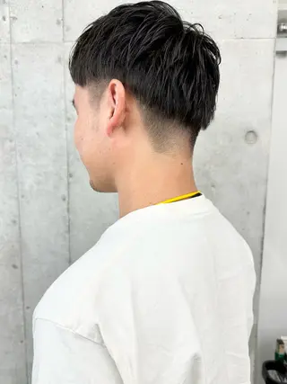 ショート メンズ 小顔ボブ/お悩み解決 /ボブパーマ/とういのヘアスタイル