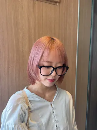 ミディアム デザインカラー/ オダセイナのヘアスタイル