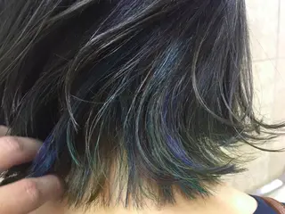 ショート カラー 菅村 勇亮のヘアスタイル