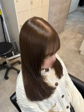 セミロング 日髙 椿のヘアスタイル