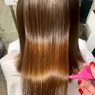 セミロング 池本 梨奈のヘアスタイル