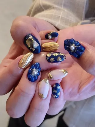 ネイル 3dパーツ/流行り 👧shushu❤️のネイルデザイン