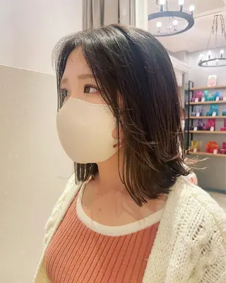 ショート カラー ノンダメージサロン/ 豊中/美容室のヘアスタイル