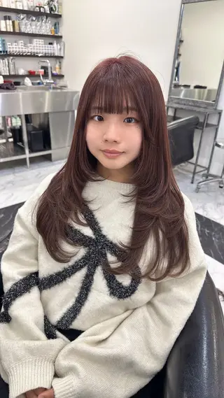 ロング DEAN岡崎所属・DEAN AYAのヘアスタイル