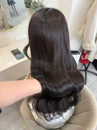 ロング カラー ヘアアレンジ 🌼おとは🌻 Ess 熊谷のヘアスタイル