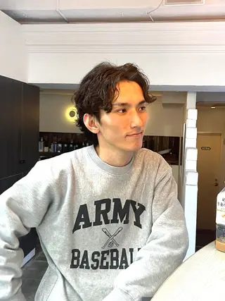 ショート カラー パーマ ヘアアレンジ メンズ SALOWIN恵比寿所属・ヘッドスパで脳を 整える✨chacoのヘアスタイル