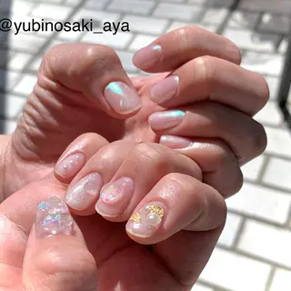 ネイル ゆびノさき茨木店 ニュアンス/アートのネイルデザイン