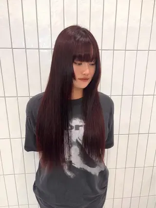 ロング カラー ハイトーン/ miyu🧚🏻のヘアスタイル