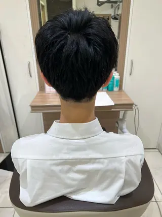 メンズ 顔周り/韓国レイヤー junkaのヘアスタイル