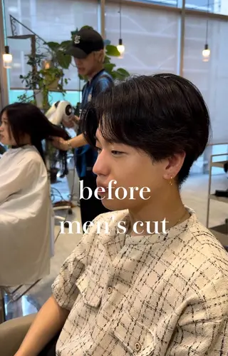 ショート メンズ メンズ指名多数!! SiLO 田島のヘアスタイル