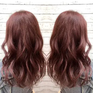 ロング カラー 韓国ヘア🤍髪質改善 🇰🇷AKANEのヘアスタイル