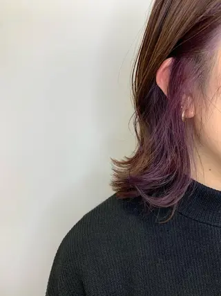 ミディアム カラー SALOWIN神戸三宮店所属・【美髪を叶える】中谷 彰宏（アキ)のヘアスタイル