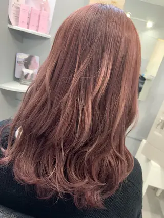 ロング カラー ASIA所属・🌺ASIA🌺 福留のヘアスタイル