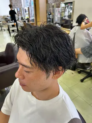 メンズ レイヤー/マツエク 💋𝑨𝑵𝑵𝑨のヘアスタイル