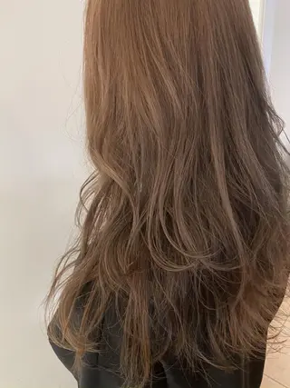 ロング カラー 韓国hair ·͜· watanabeのヘアスタイル