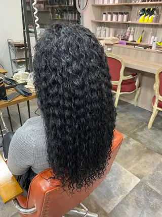 ロング ハイトーンボブ Mizuki.のヘアスタイル