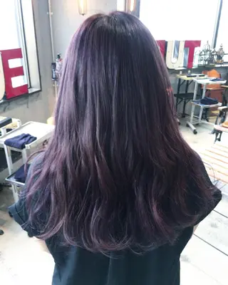 ロング カラー パーマ 代表 中島貴志のヘアスタイル