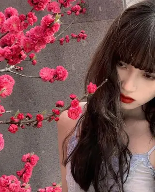 カラー 莉乃/縮毛矯正/髪質 改善/艶カラーのヘアスタイル