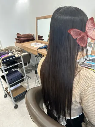 ロング パーマ riddle hair(駒生)所属・山越 美裕樹のヘアスタイル