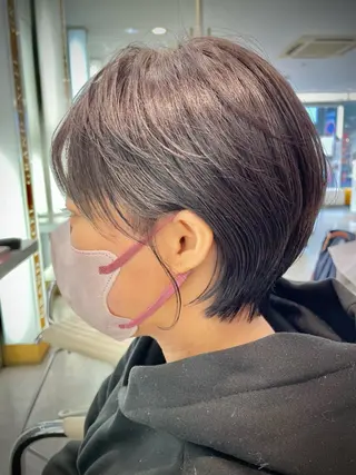 ショート Ms.CHARM【ミズチャーム】所属・韓国/レイヤーカット 顔周り/廣瀬達哉のヘアスタイル