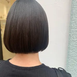 ボブ/美髪矯正 /佐藤　奈巳のヘアスタイル
