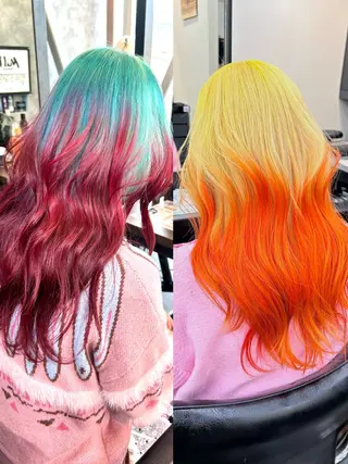 セミロング 鈴木 華奈のヘアスタイル