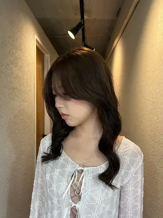 セミロング カラー 🔥ダブルカラー特化 🔥相原彰太のヘアスタイル