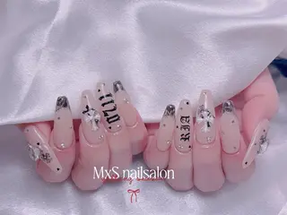 ネイル MxS Nail 【長さだし/フィルイン/マグネット/ワンホンネイル/韓国ネイル/パラジェル】所属・M×S Nail みなのネイルデザイン