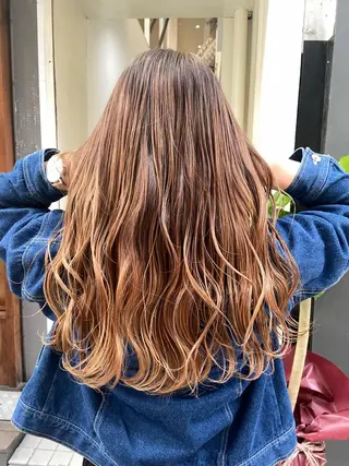 ロング nico🏁 rihoのヘアスタイル