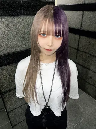 ロング 【ロングウルフカット 姫カット】伊藤裕哉のヘアスタイル