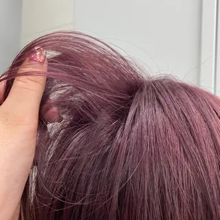 ミディアム カラー momo所属・メンズヘアメイク 🩵Mayuki🩵のヘアスタイル