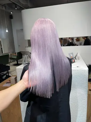 ロング カラー MONIQA【モニカ】所属・名古屋ハイトーン/ 🐶ブリーチ専門店のヘアスタイル