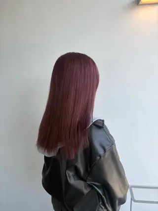 ロング ハイトーン/艶髪/ 暗髪/韓国/sanaのヘアスタイル