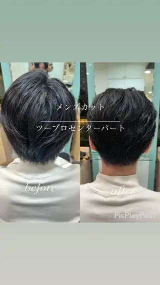 メンズ 大人女性ぼかし メンズ強化🦙平作のヘアスタイル