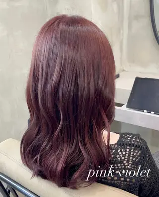 ロング カラー RIYA❤︎ Aujuaソムリエのヘアスタイル