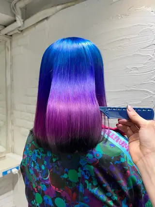 ミディアム カラー uros.所属・🩵aiko / モデル募集中️🩵のヘアスタイル