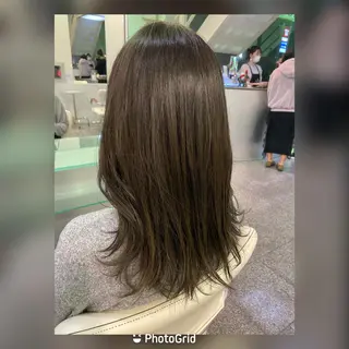 カラー 大森 有紗のヘアスタイル