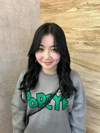 ロング カラー suri-ru hair【スリールヘアー】所属・FURUSAWA AOIのヘアスタイル