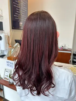 カラー 赤池駅/韓国カラー saki🎀のヘアスタイル