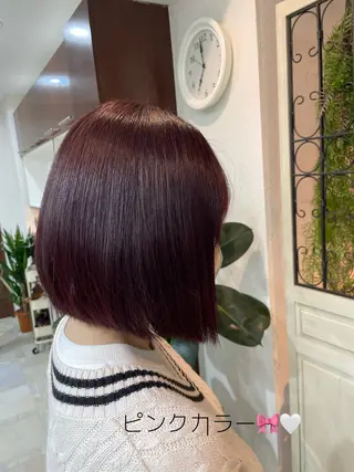 ミディアム カラー 透明感/チョコカラー 💍TAMA💍のヘアスタイル