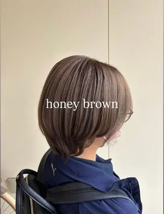 ミディアム カラー カシェリタヘア🫧 KOKORO  💞のヘアスタイル