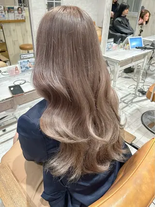 ロング グランジフェミニン 🪽比内千聖のヘアスタイル