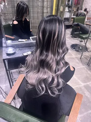 ロング AYANE 韓国ヘア /レイヤーカットのヘアスタイル