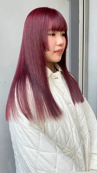 ロング ハナ🌼 梅田/ボブ/パーマのヘアスタイル