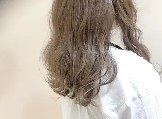 セミロング カラー ヘアアレンジ 店長/ 加藤 流菜のヘアスタイル