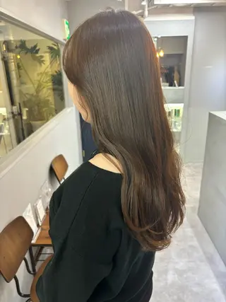 ロング カラー きよはらちさき🍑 柔らかカラー🌱🫧のヘアスタイル
