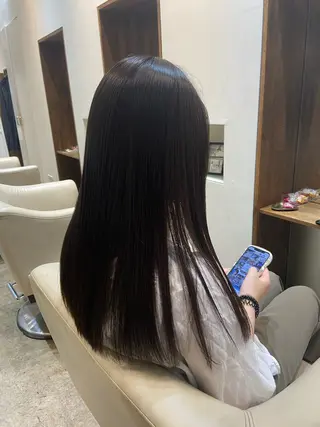 ロング カラー miku 🫧のヘアスタイル
